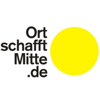 Logo des Modellvorhabens "Ort schafft Mitte"
