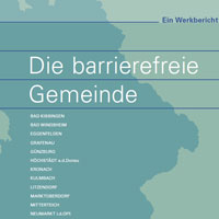 Cover des Werkberichts 'Die barrierefreie Gemeinde'