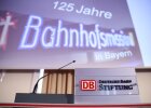 Bühne der Veranstaltung zu 125 Jahre Bahnhofsmission in Bayern