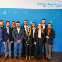 Gruppenfoto Straßen- und Ingenieurbau, Verkehrsmanagement